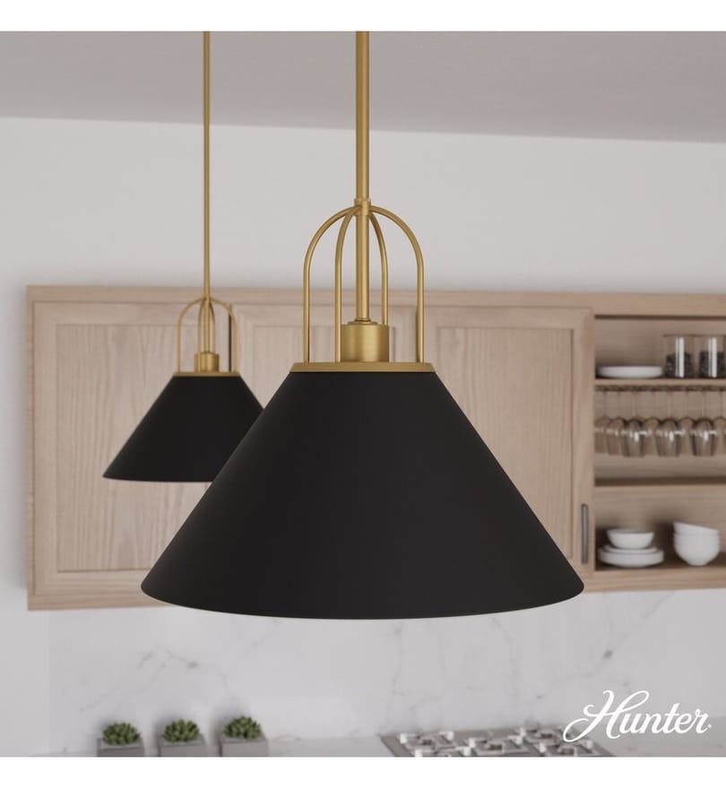 Hunter - 13165 - Carrington Isle 16.25" Pendant by Hunter - Image 4