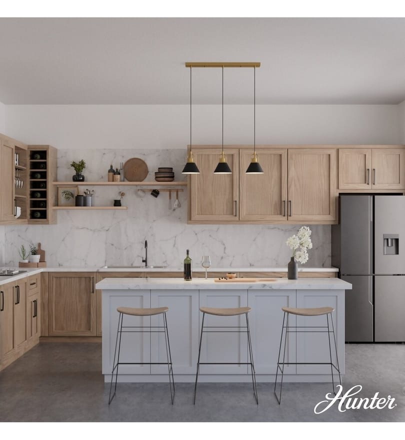 Hunter - 13174 - Carrington Isle 31.25" Pendant by Hunter - Image 2