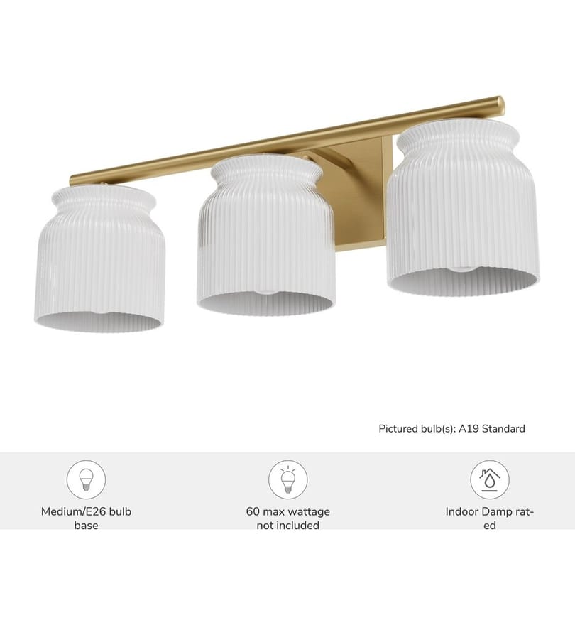Hunter - 13185 - Jasmine Roth Harlowe 22" Bath Vanity Light by Hunter - Image 7