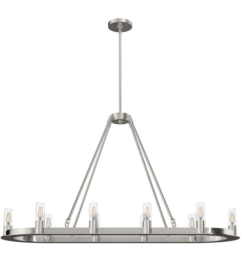 Hunter - Saddlewood 46" Chandelier by Hunter