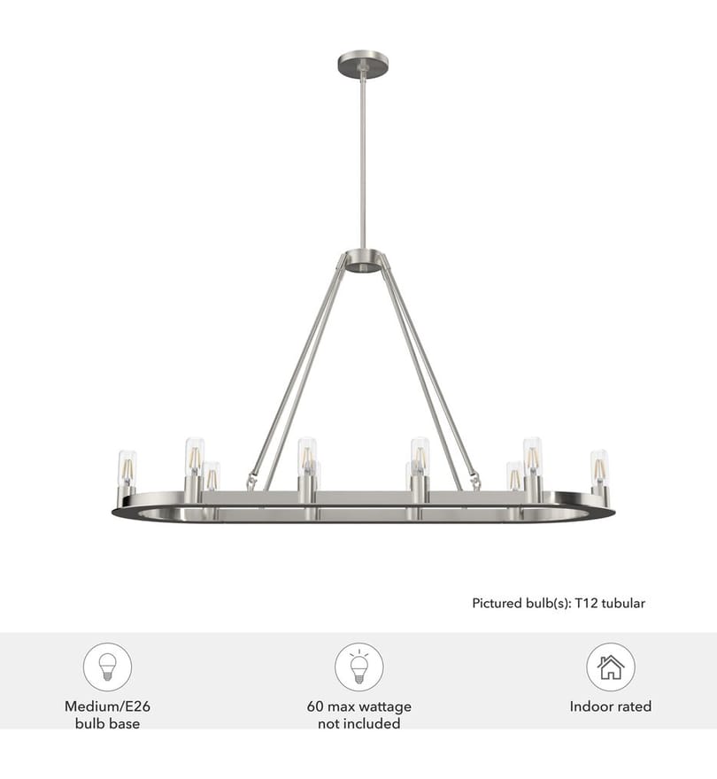 Hunter - Saddlewood 46" Chandelier by Hunter - Image 7