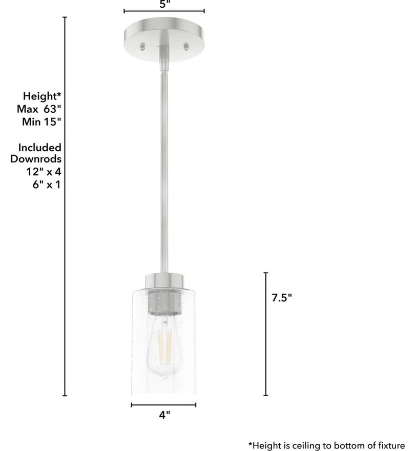 Hunter - Hartland 4" Pendant by Hunter - Image 8
