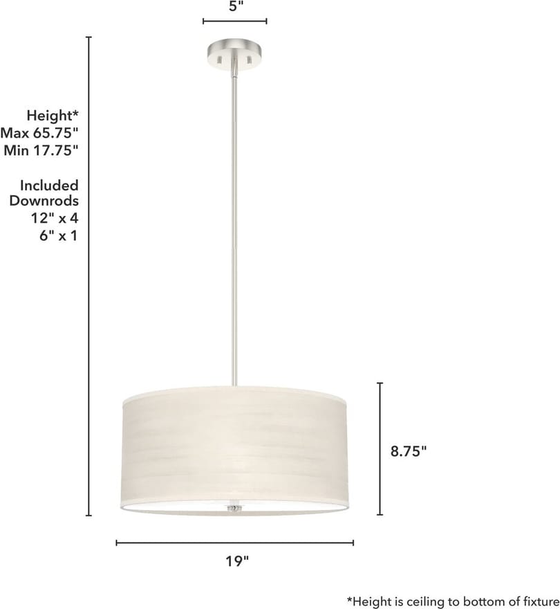Hunter - Solhaven 19" Pendant by Hunter - Image 5