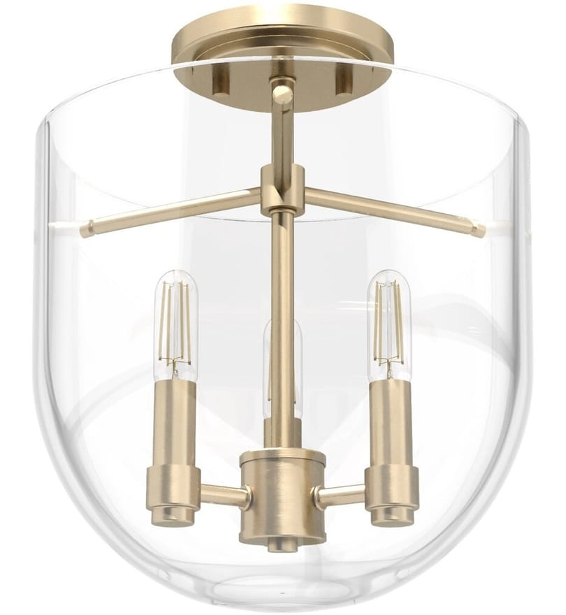 Hunter - Sacha 11" Semi-Flush Mount by Hunter