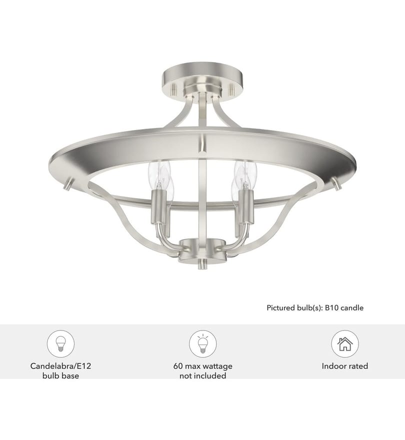 Hunter - Perch Point 18" Semi-Flush Mount by Hunter - Image 5