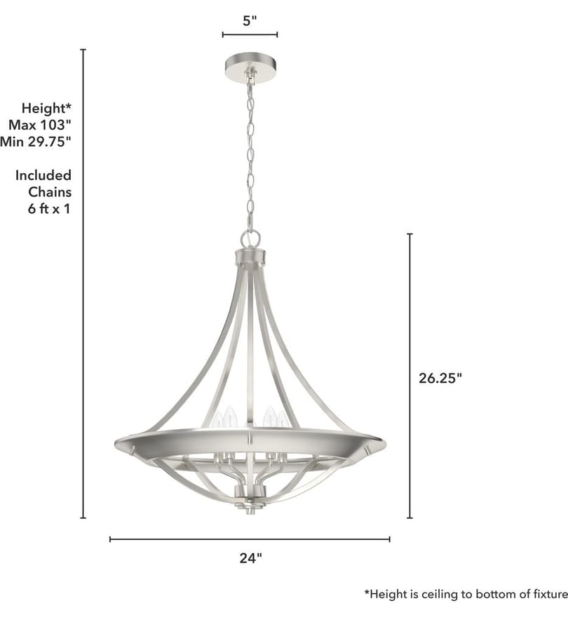 Hunter - Perch Point 24" Pendant by Hunter - Image 4
