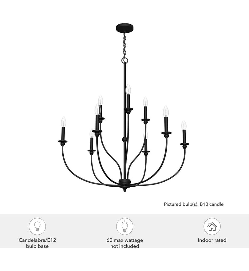 Hunter - Southcrest 36" Chandelier by Hunter - Image 2