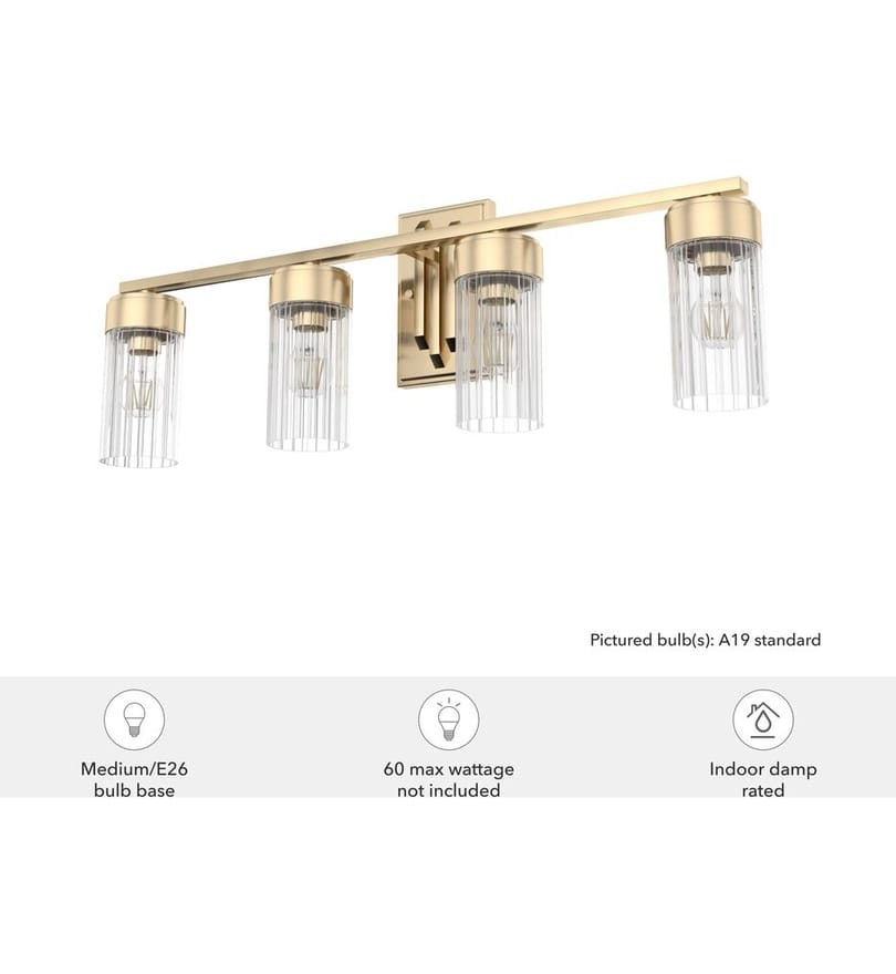 Hunter - Gatz 31.5" Bath Vanity Light by Hunter - Image 6