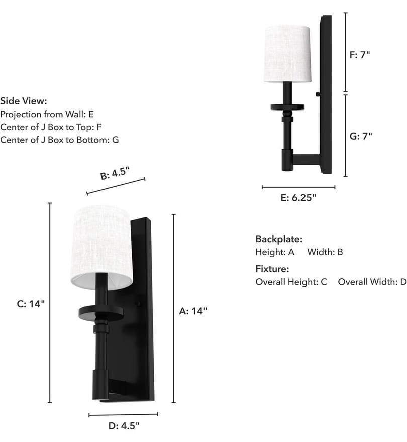 Hunter - Briargrove 14" Wall Sconce by Hunter - Image 5