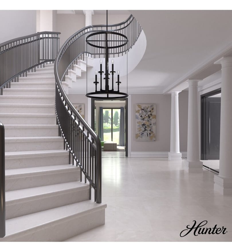 Hunter - Briargrove 22.5" Chandelier by Hunter - Image 4