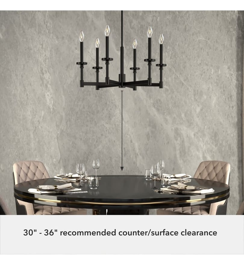 Hunter - Briargrove 27" Chandelier by Hunter - Image 3