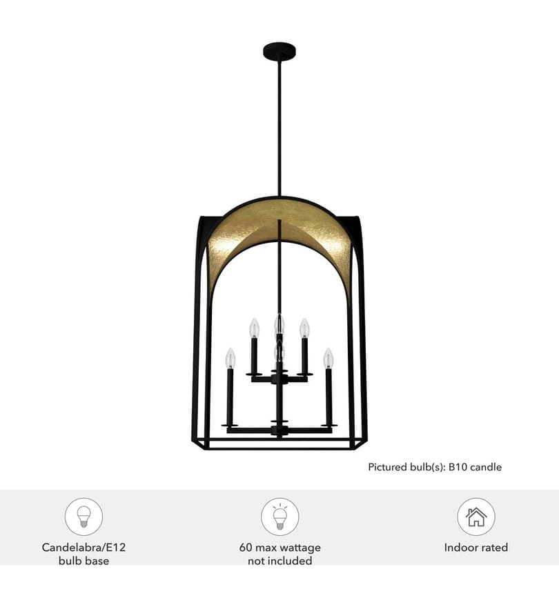 Hunter - Dukestown 22.75" Chandelier by Hunter - Image 6