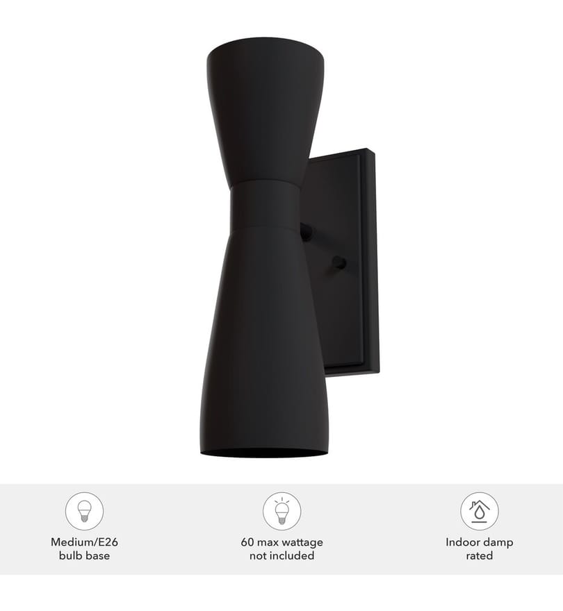 Hunter - 19826 - Zola 13.5" Wall Sconce by Hunter - Image 3