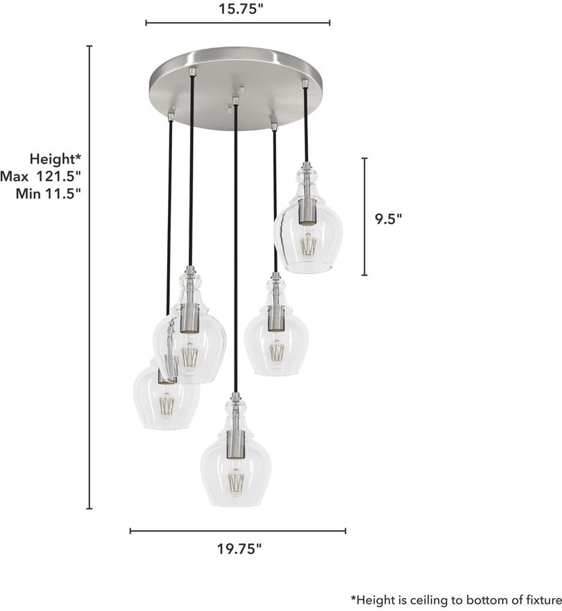 Hunter - Devon Park 19.75" Pendant by Hunter - Image 6