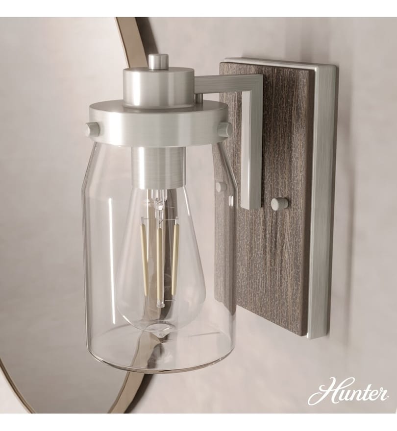 Hunter - Devon Park 8.5" Wall Sconce by Hunter - Image 3