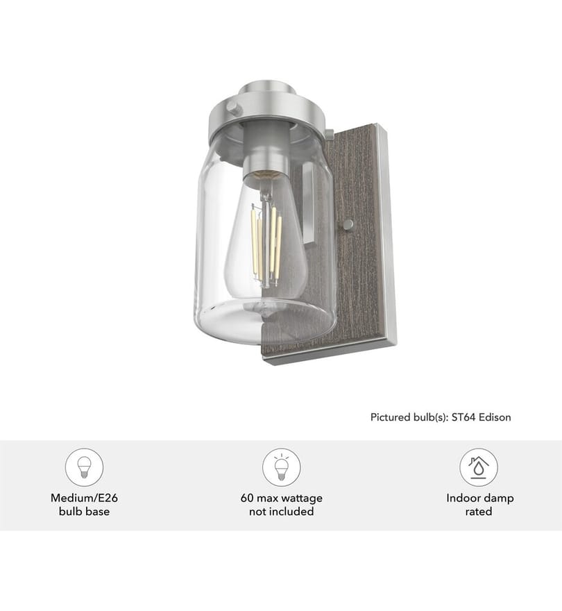 Hunter - Devon Park 8.5" Wall Sconce by Hunter - Image 2