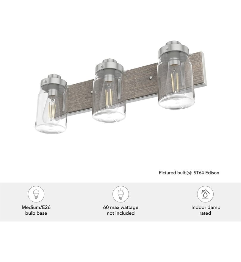 Hunter - Devon Park 24" Bath Vanity Light by Hunter - Image 3