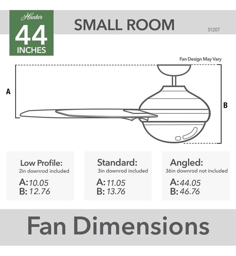 Hunter - Pacer Ceiling Fan by Hunter - Image 9