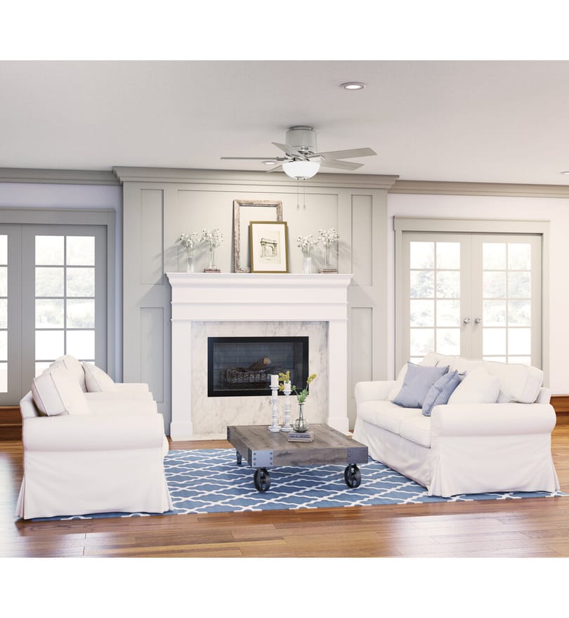 Hunter - Fitzgerald Flush Mount Fan by Hunter - Image 4