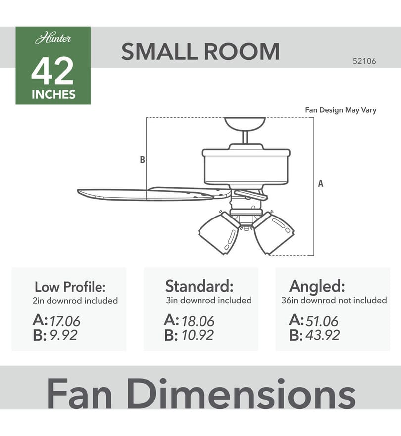 Hunter - Builder Ceiling Fan by Hunter - Image 5