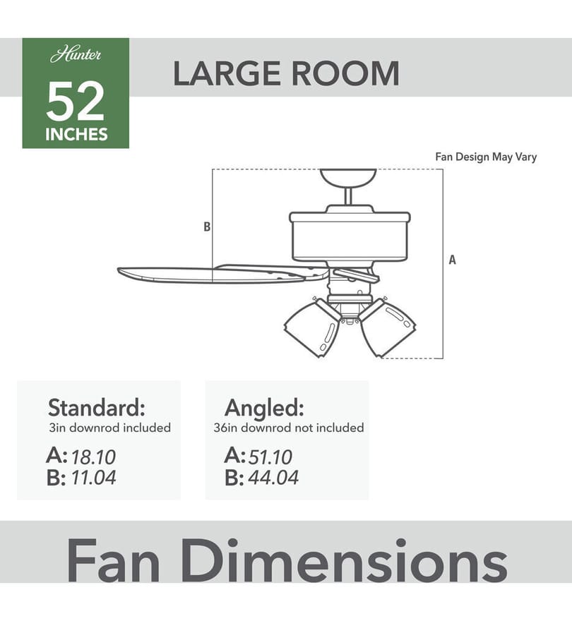 Hunter - Builder 52" Ceiling Fan by Hunter - Image 5