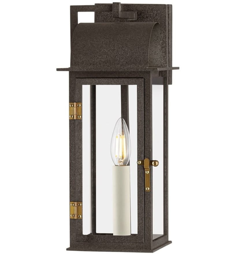 Troy Lighting - B2215-FRN/PBR - Bohen 14.75" Outdoor Wall Sconce by Troy Lighting