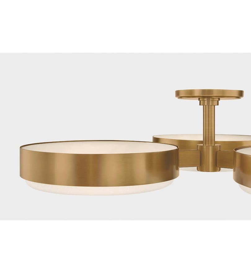 Troy Lighting - C1330-PBR - Rory 30" Semi-Flush Mount by Troy Lighting - Image 4