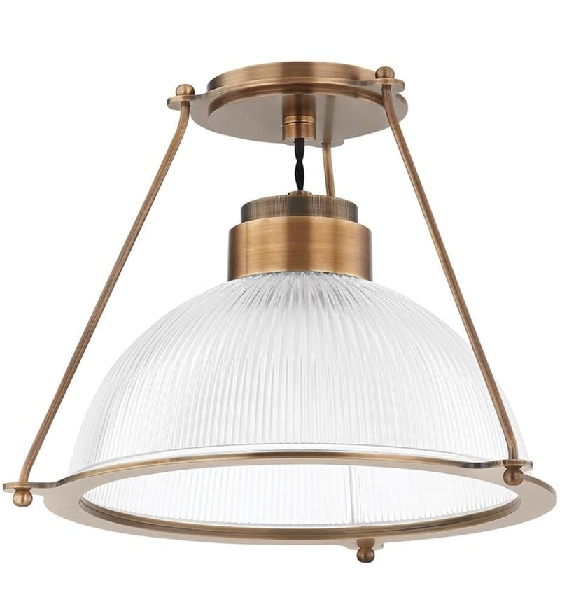 Troy Lighting - C2115-PBR - Glint 15" Semi Flush by Troy Lighting