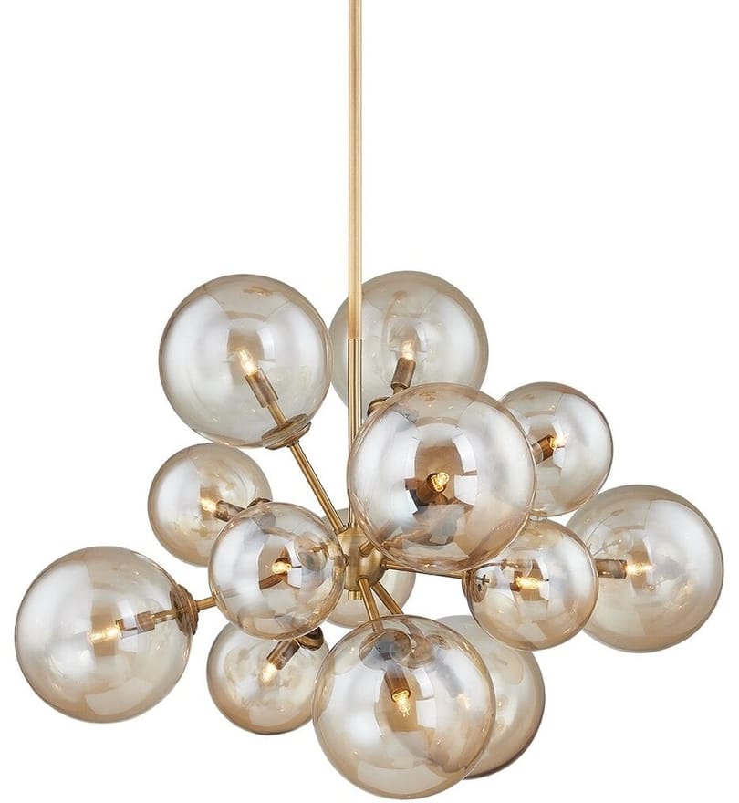 Troy Lighting - F1027-PBR - Santee 30.75" Chandelier by Troy Lighting