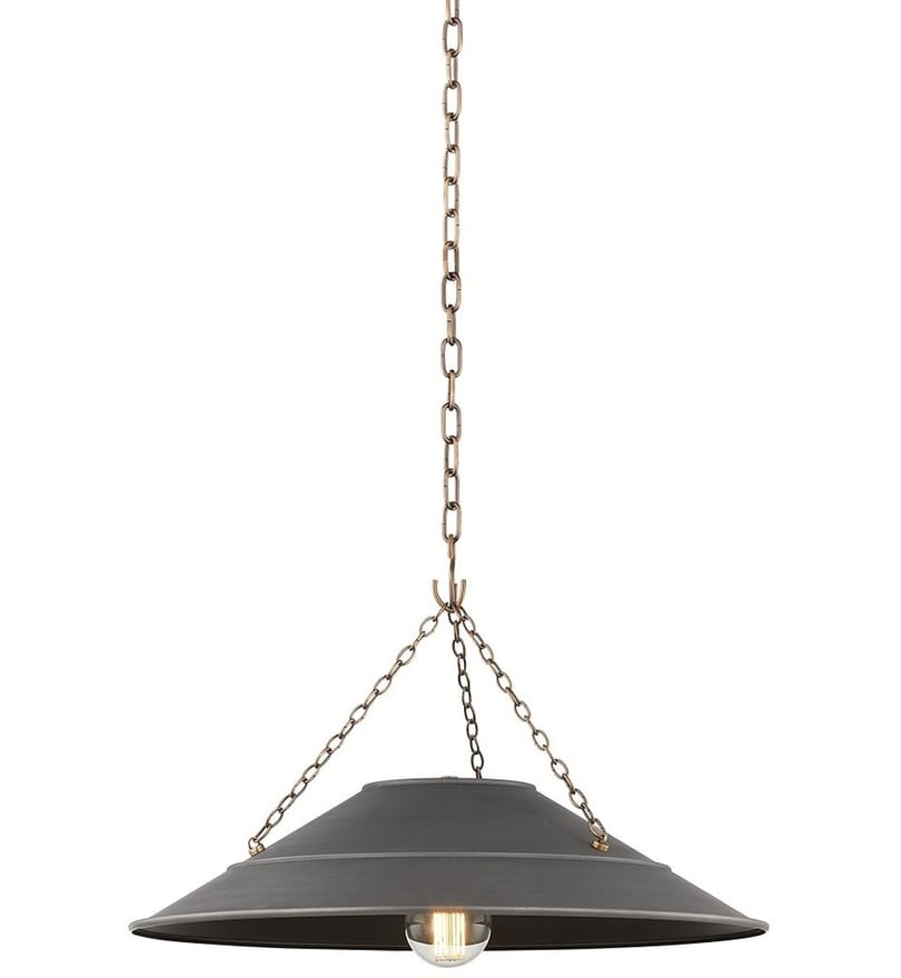 Troy Lighting - F1223-PBR/GRA - Arcane 23" Pendant by Troy Lighting