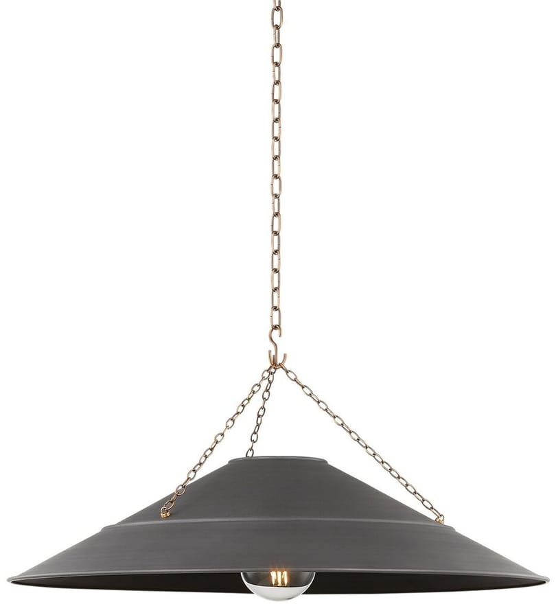 Troy Lighting - F1234-PBR/GRA - Arcane 33.75" Pendant by Troy Lighting