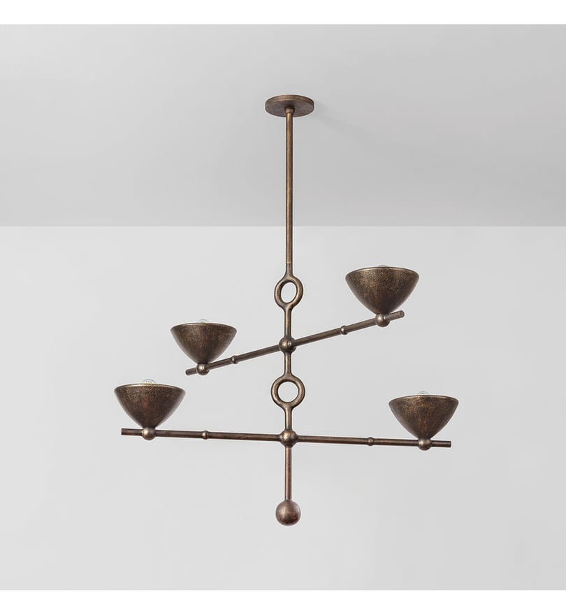 Troy Lighting - F2338-BPG - Vishal 38" Chandelier by Troy Lighting - Image 2