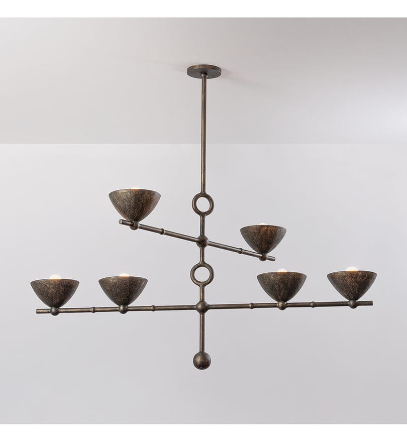 Troy Lighting - F2339-BPG - Vishal 54" Chandelier by Troy Lighting - Image 3