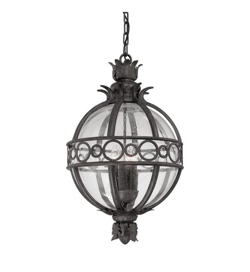 Troy Lighting - F5008-FRN - Campanile 13.75" Outdoor Pendant by Troy Lighting