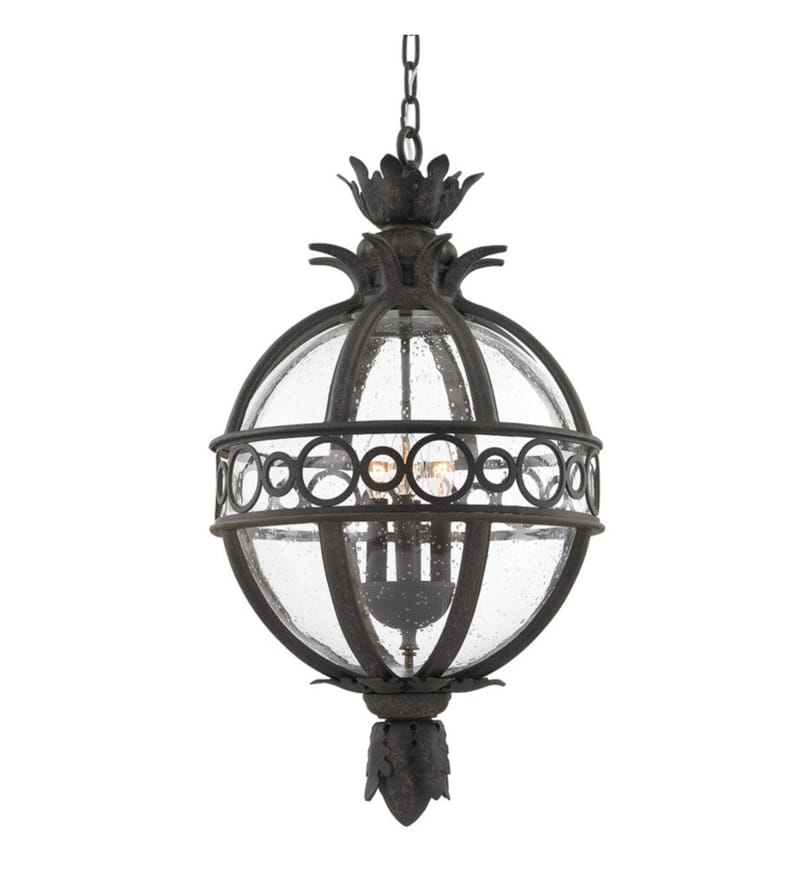 Troy Lighting - F5009-FRN - Campanile 16.75" Outdoor Pendant by Troy Lighting