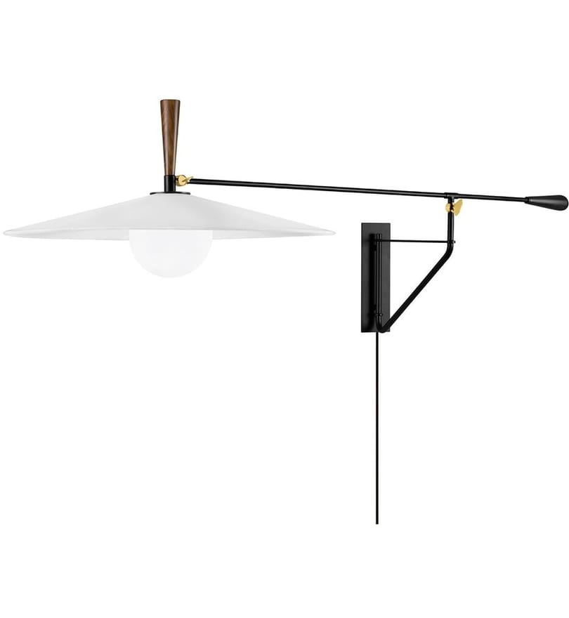 Troy Lighting - PTL1028-PBR/SBK - Duarte 66.5" Wall Sconce by Troy Lighting