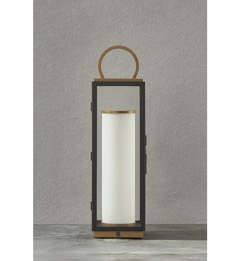 Troy Lighting - RTL6723-PBR/TBK - Gareth 22.5" Outdoor Table Lamp by Troy Lighting