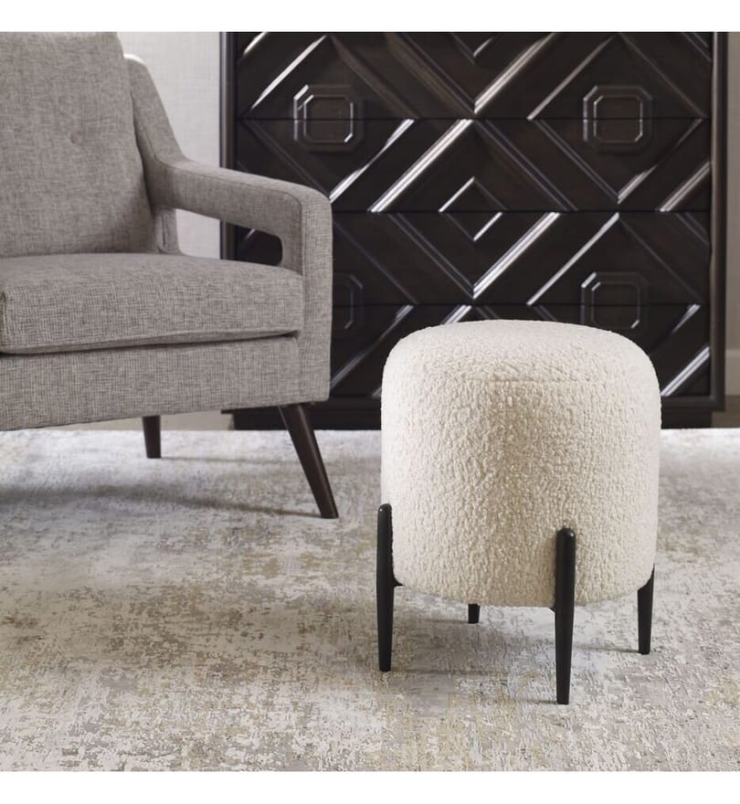 Uttermost - Arles 18" Ottoman by Uttermost - Image 2