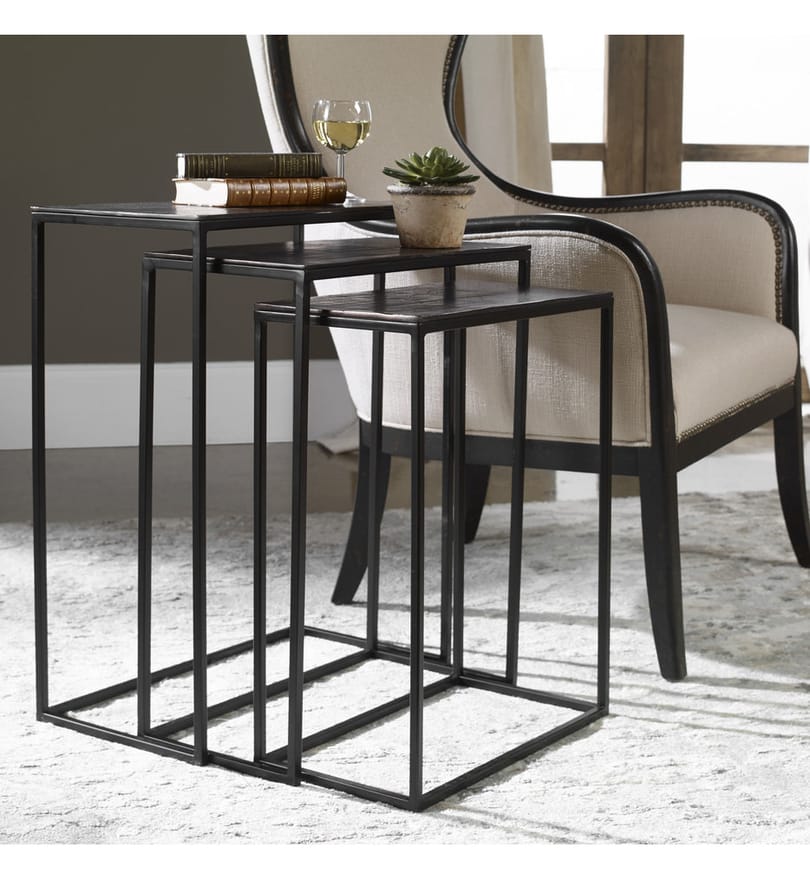 Uttermost - Coreene Accent Table (Set of 3) by Uttermost - Image 3