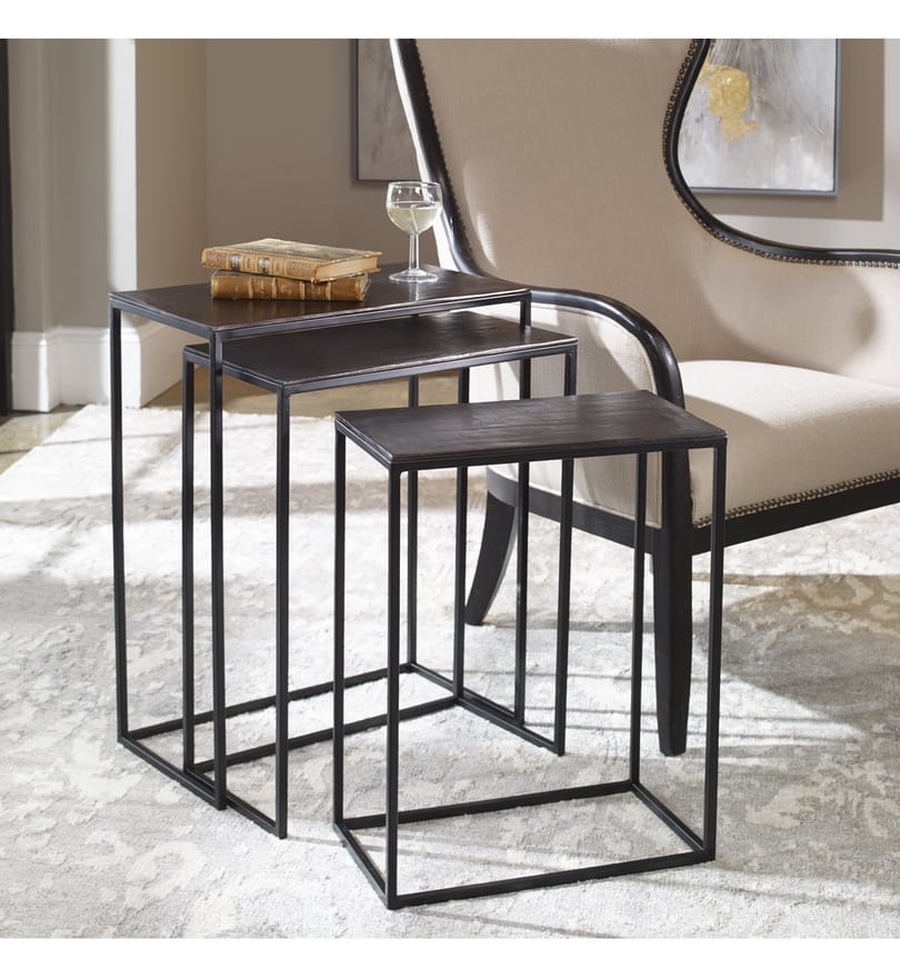 Uttermost - Coreene Accent Table (Set of 3) by Uttermost - Image 2