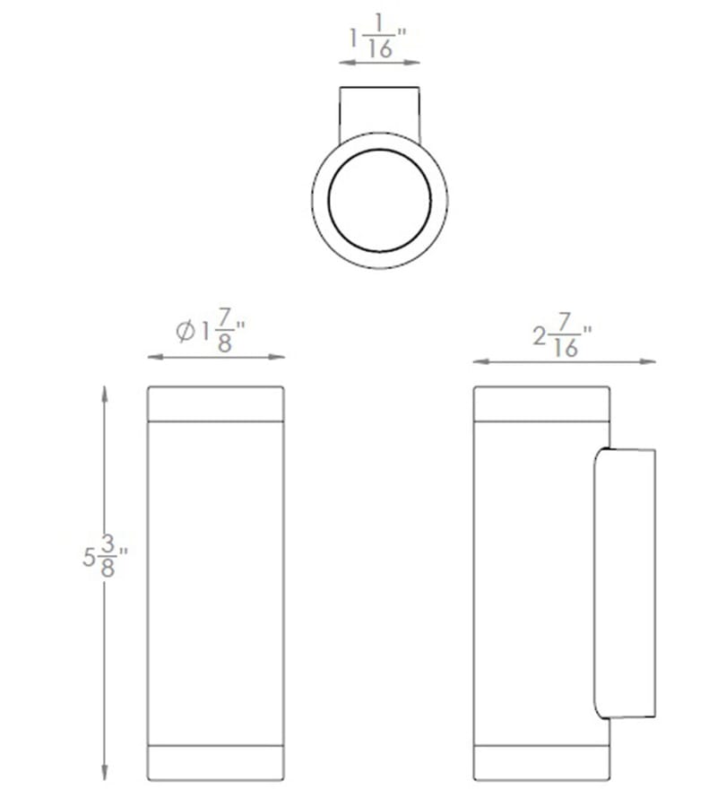 WAC Lighting - LED Colorscaping RGBWW Wall Cylinder by WAC Lighting - Image 5