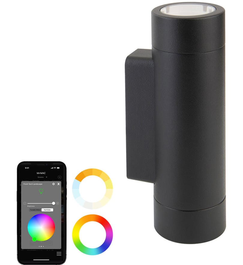 WAC Lighting - LED Colorscaping RGBWW Wall Cylinder by WAC Lighting