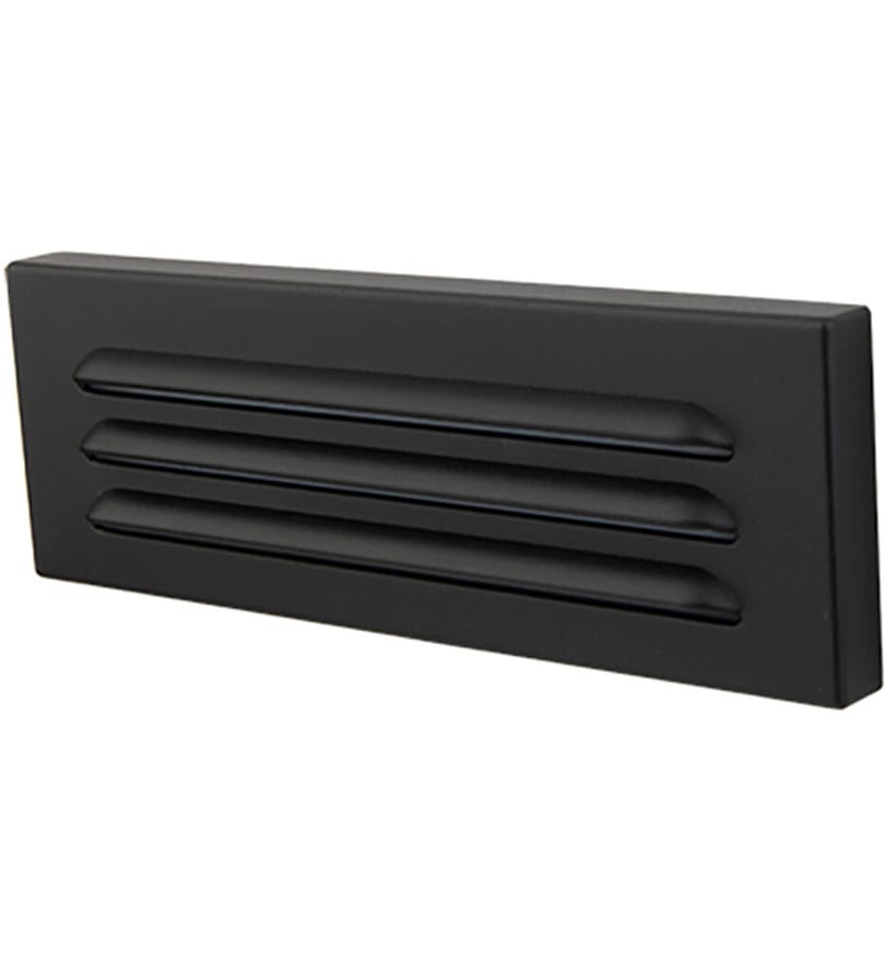 WAC Lighting - 9in 12V LED Horizontal Louvered Surface Mounted Step Light and Wall Light by WAC Lighting - Image 3