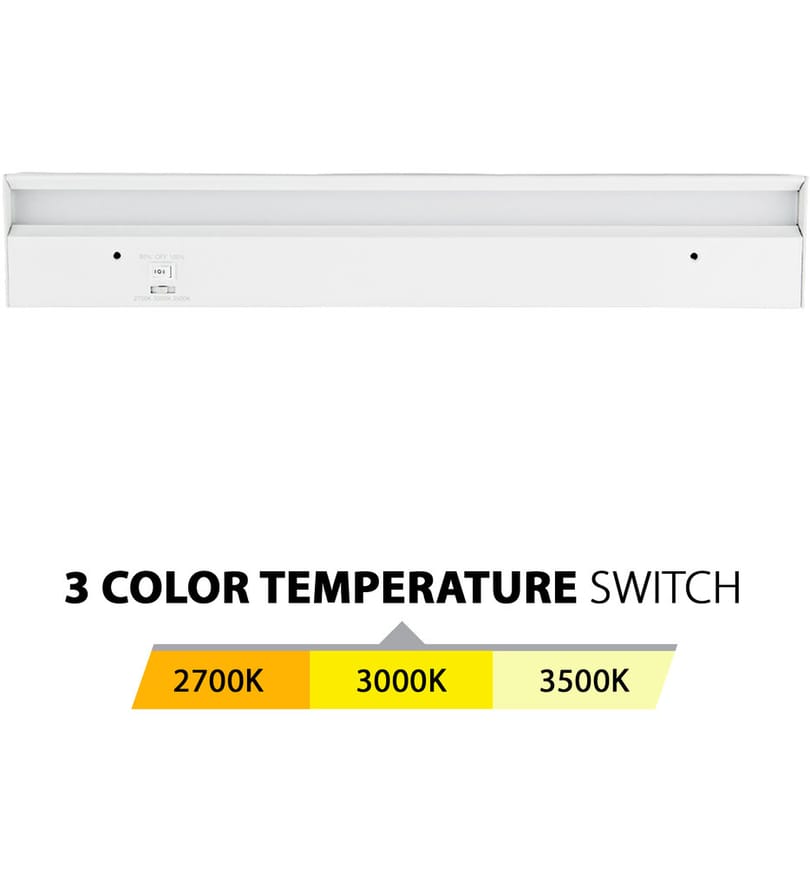 WAC Limited - BA-AC18-CS-WT - Light Bar 21.26" Under Cabinet Light Bar by WAC Limited - Image 2