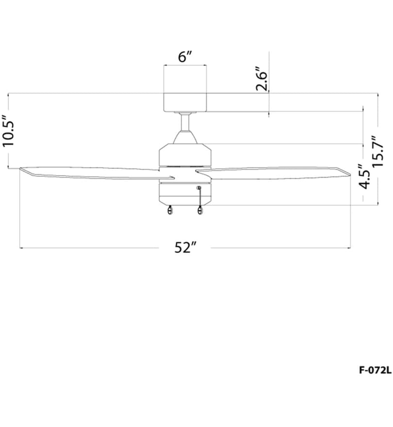 WAC Lighting - Atlantis Ceiling Fan by WAC Lighting - Image 3