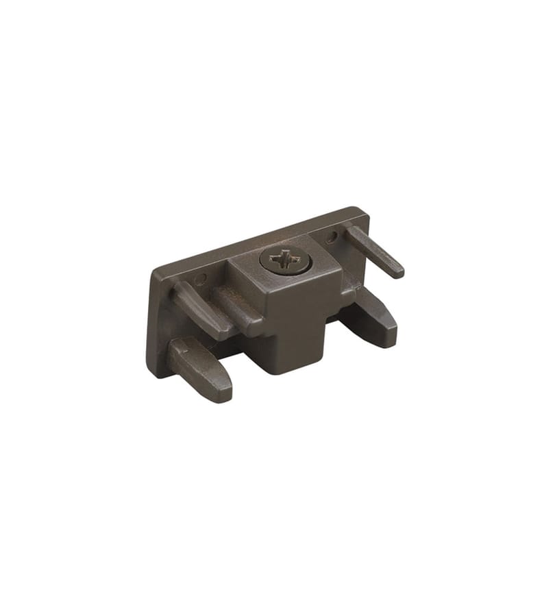 WAC Lighting - H-ENDCAP-DB - Bronze HSeries End Cap for Track by WAC Lighting