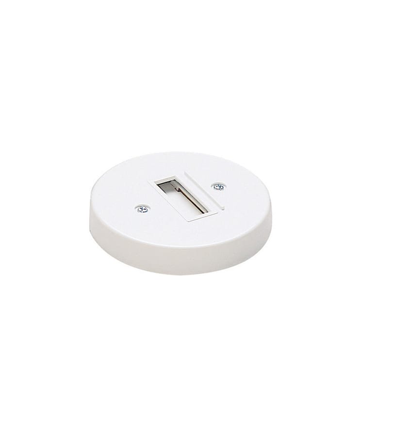 WAC Lighting - LMP-WT - LSeries Monopoint Canopy for Line Voltage Track Heads by WAC Lighting