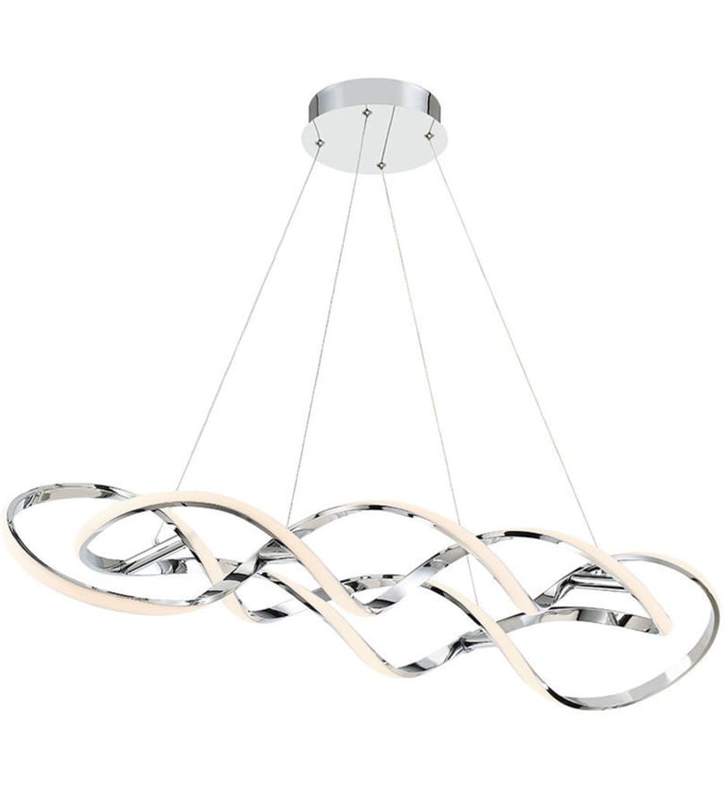 dweLED - PD-47839-CH - Interlace 39" Pendant by dweLED - Image 3