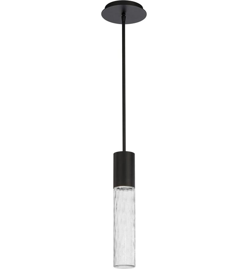 dweLED - PD-W63114-BK - Sleek 14" Outdoor Pendant by dweLED