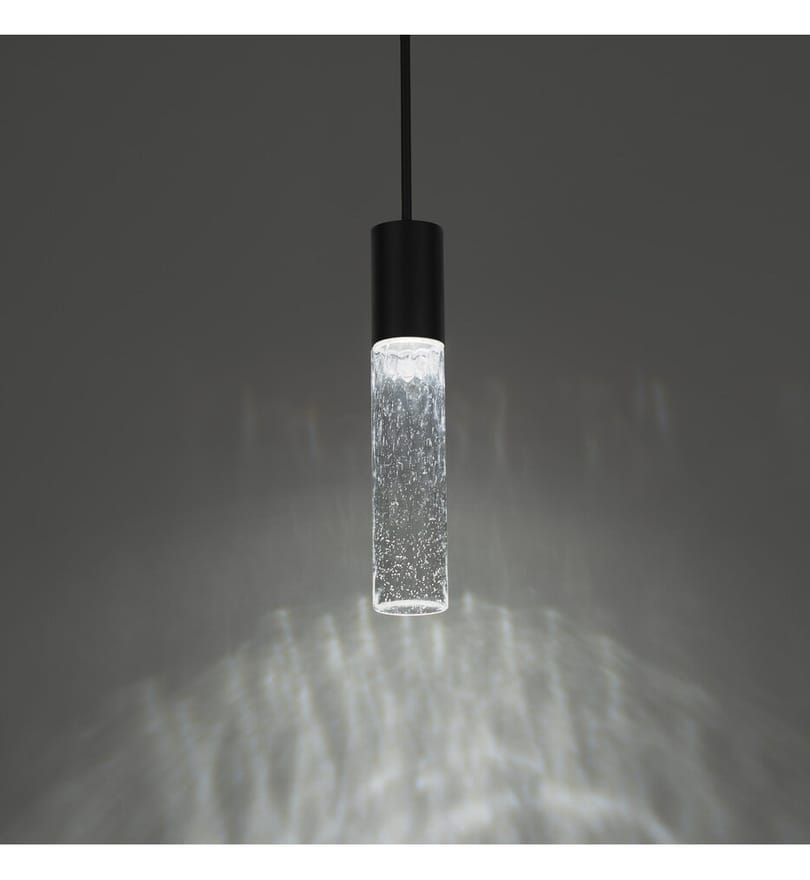 dweLED - PD-W63114-BK - Sleek 14" Outdoor Pendant by dweLED - Image 4
